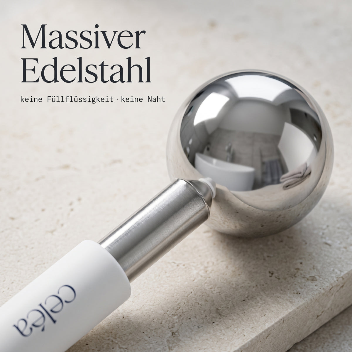 Celéa Ice Globes – 2er-Set aus Edelstahl