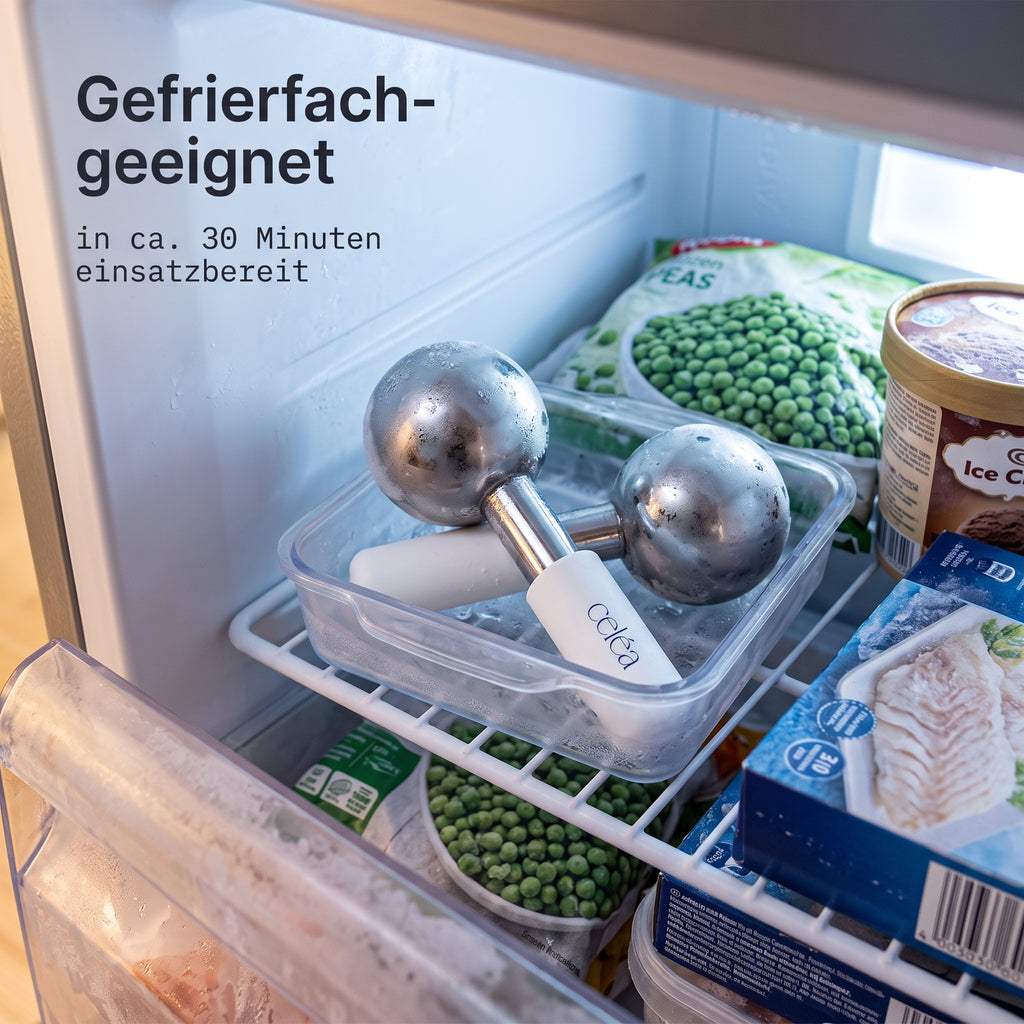 Celéa Ice Globes – 2er-Set aus Edelstahl