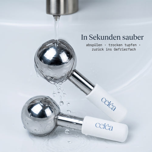 Celéa Ice Globes – 2er-Set aus Edelstahl